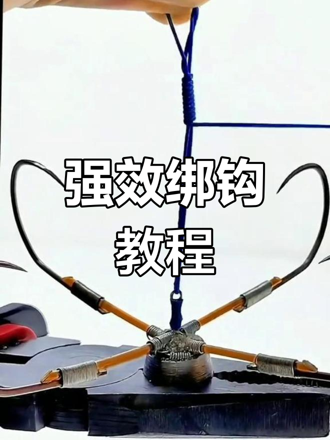 使用锚钩挂鱼的技巧(锚钩挂鱼线组连接图解)
