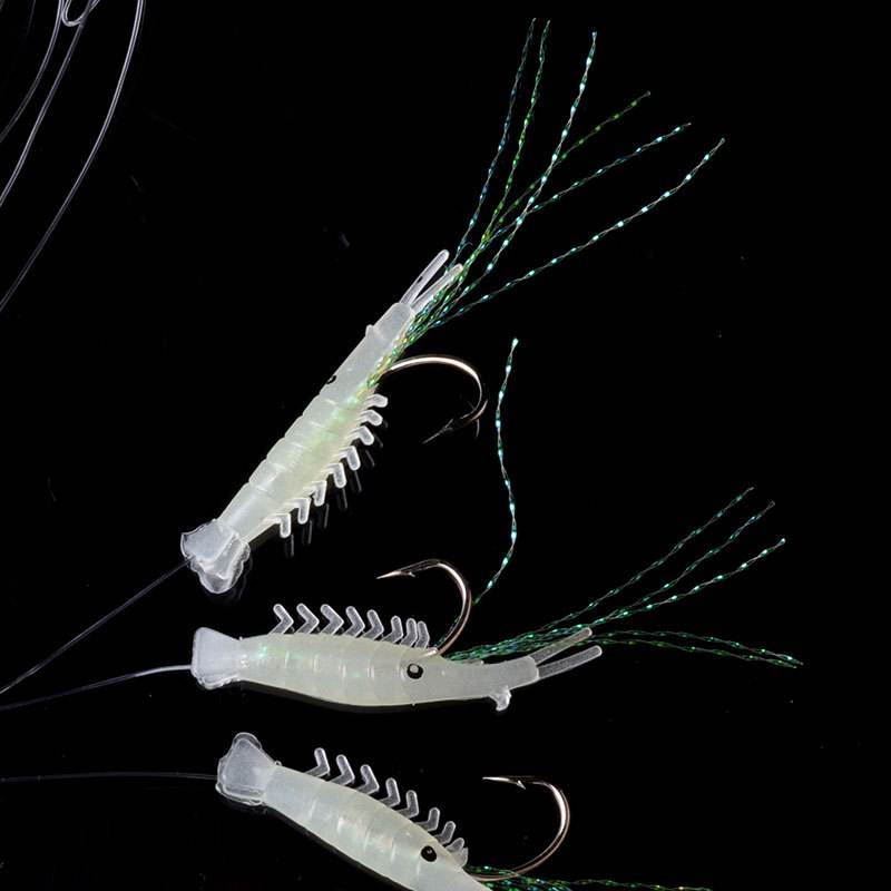 路亚假虾串钩技巧(路亚假虾饵钓鱼视频)