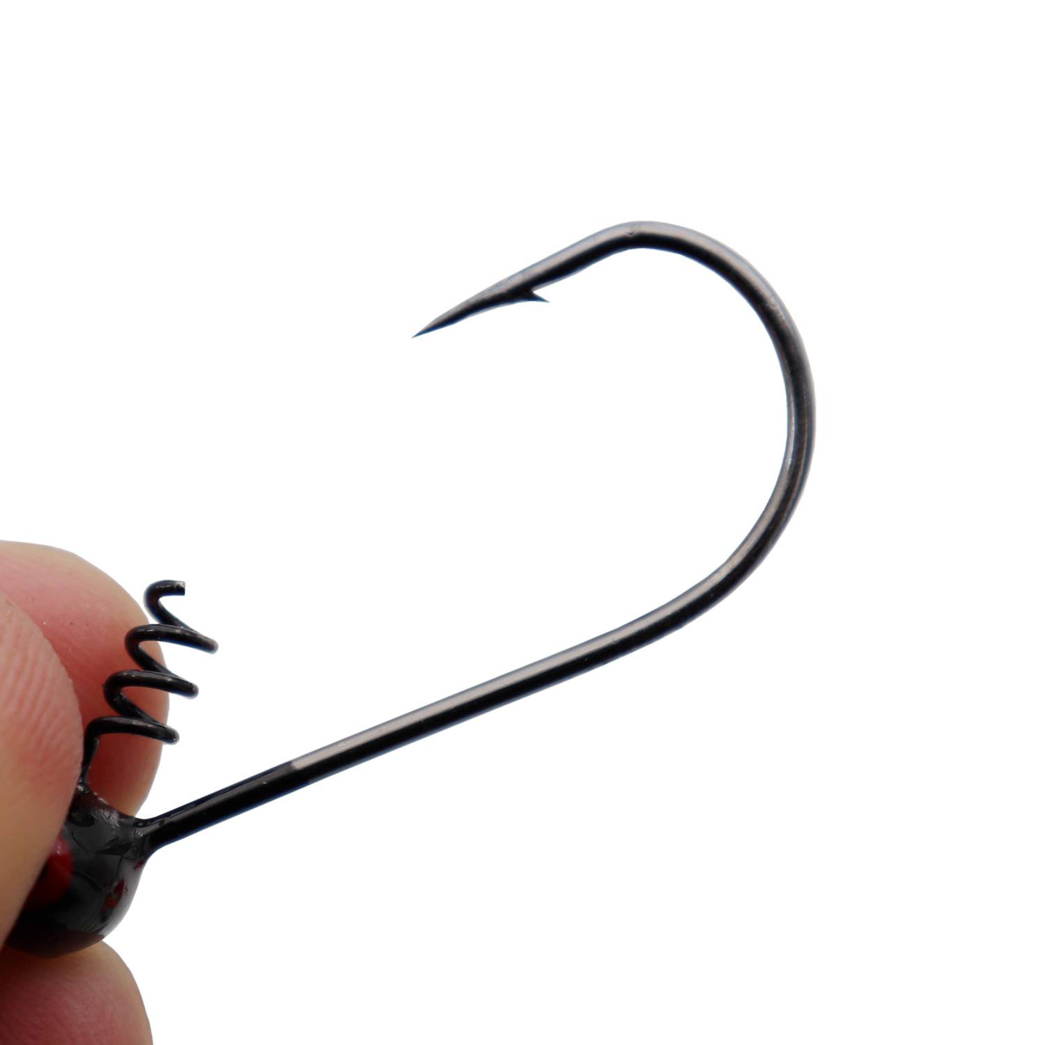 路亚钓黑鱼用什么钩(路亚钓黑鱼怎么选钓点)