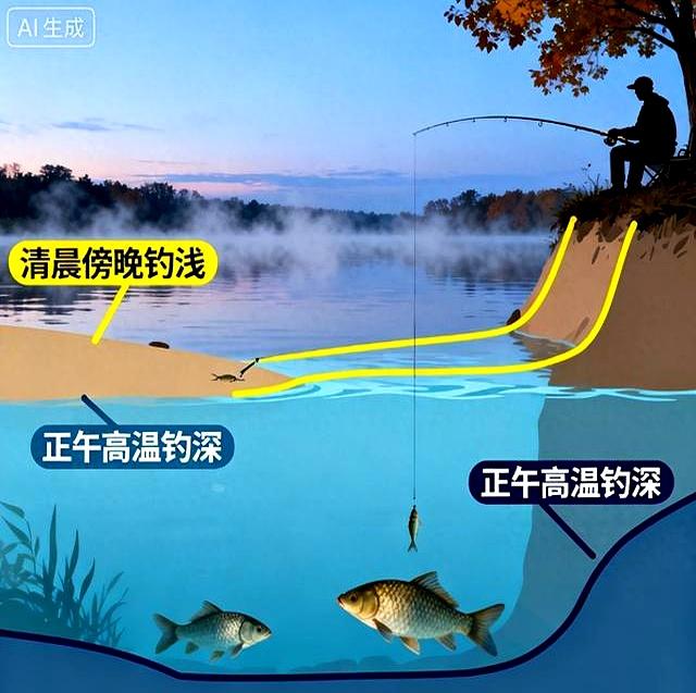 深秋江钓鱼技巧(深秋钓鱼技巧大全)