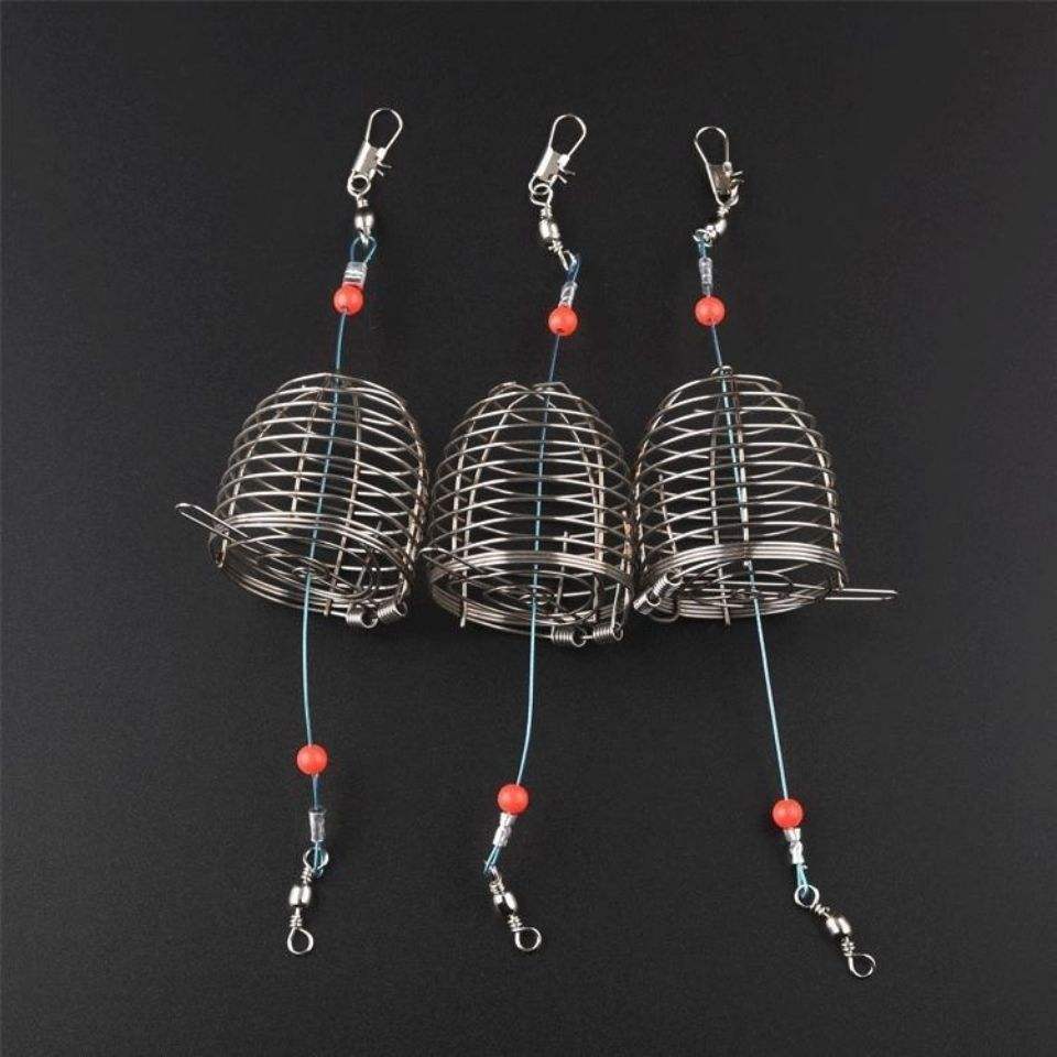 海钓沉底诱饵笼(海钓沉底用什么鱼饵好)