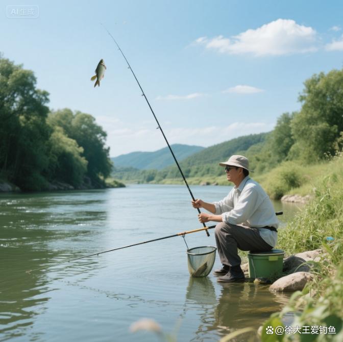 在河流里面钓鱼技巧(在河里钓鱼怎么选择钓点)