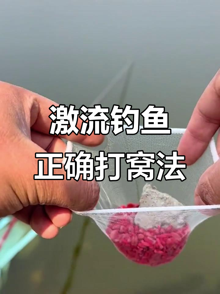河流急流钓鱼技巧(在水流比较急的河流怎么钓鱼)