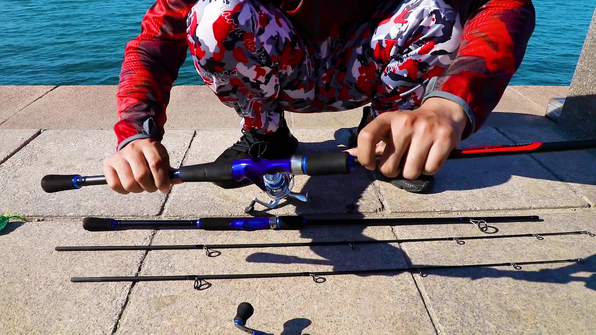 路亚杆抛杆视频(路亚竿抛竿教学视频)