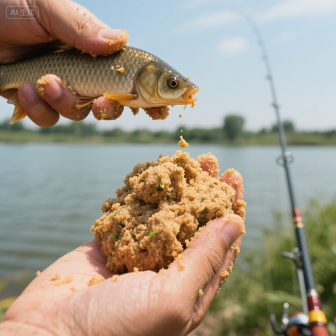怎么搭配饵料状态(怎么配饵料能钓到鱼)