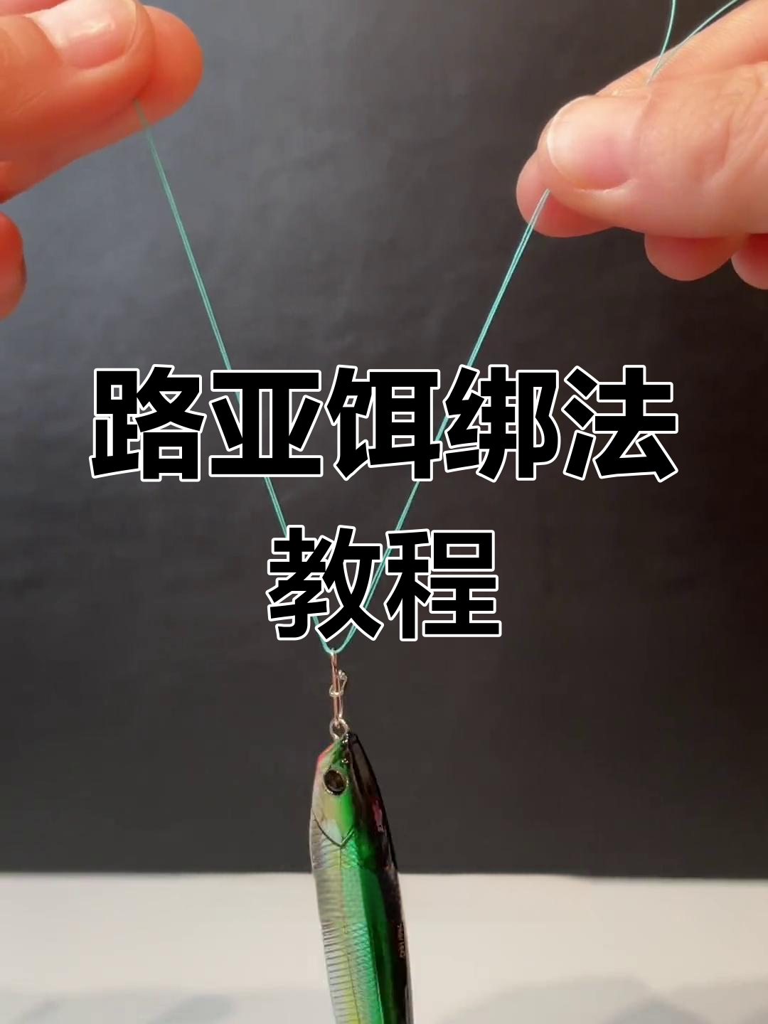 快速路亚打结(路亚快速结的打法视频) 快速路亚打结(路亚快速结的打法视频)