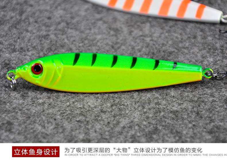 海钓路亚铁板图片(海钓路亚铁板需要多少的水深) 海钓路亚铁板图片(海钓路亚铁板需要多少的水深)