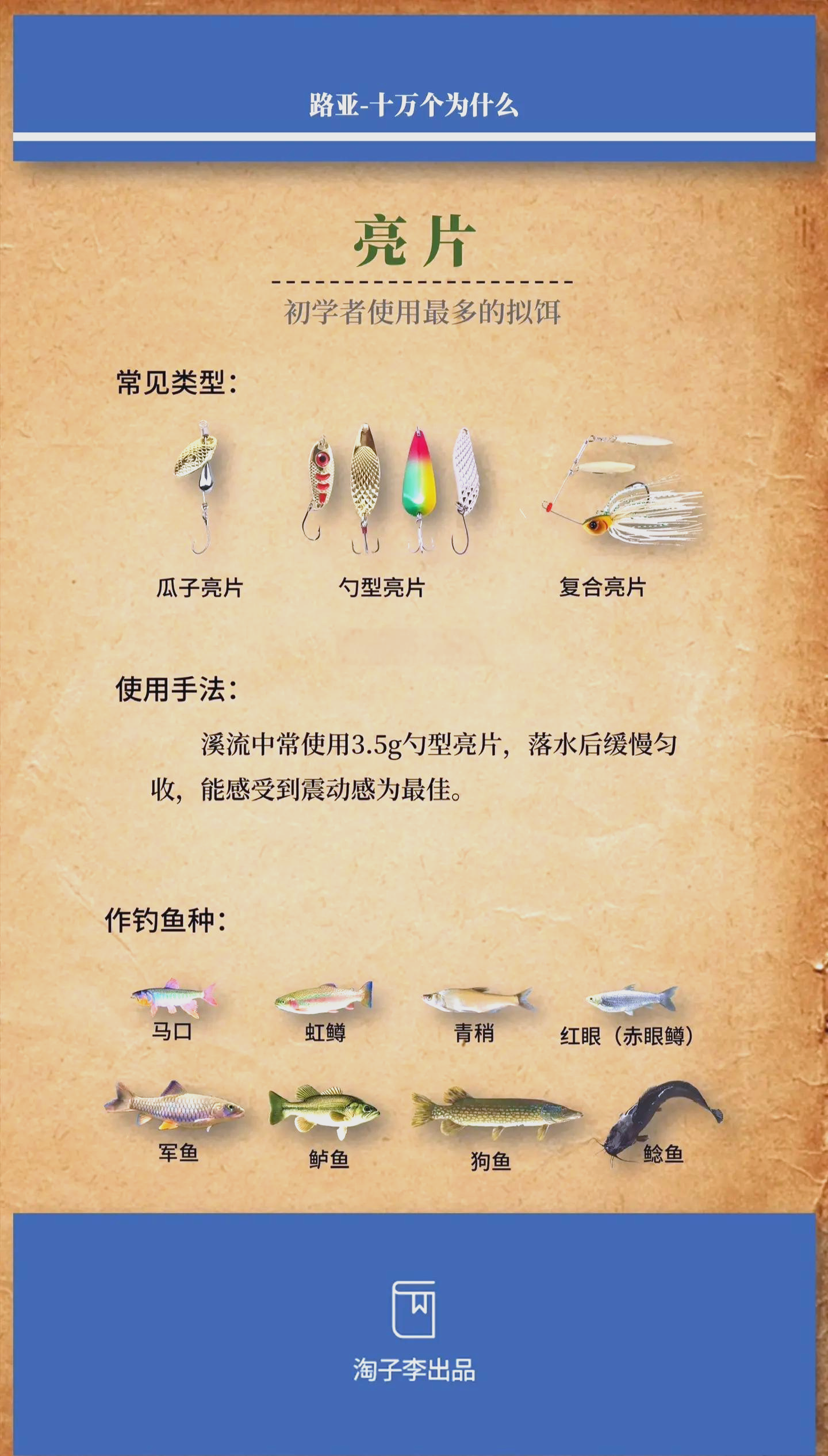 路亚准备什么饵(路亚需要什么饵)