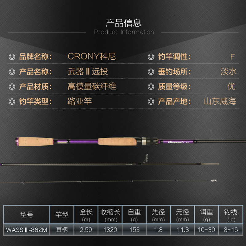 crony路亚竿(crony科尼路亚竿怎么样)