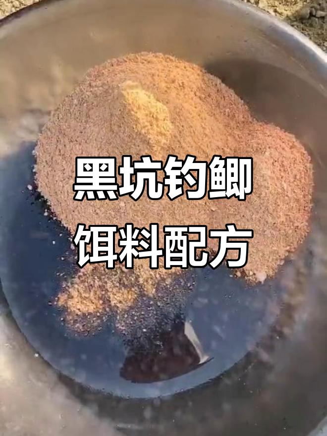 黑坑配饵技巧(黑坑配饵的基本常识)
