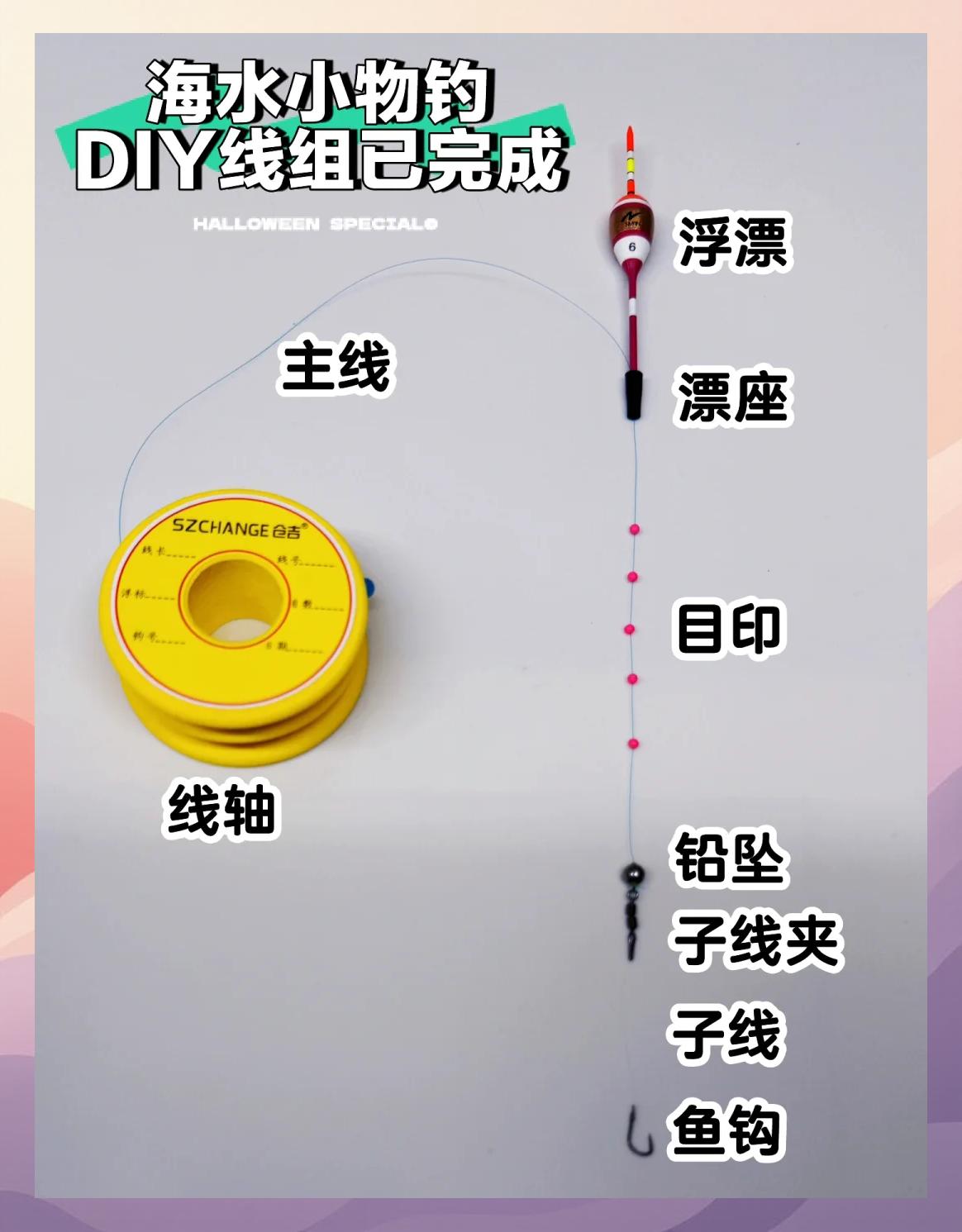 海岸钓线组技巧(海钓岸钓线组组装图解)