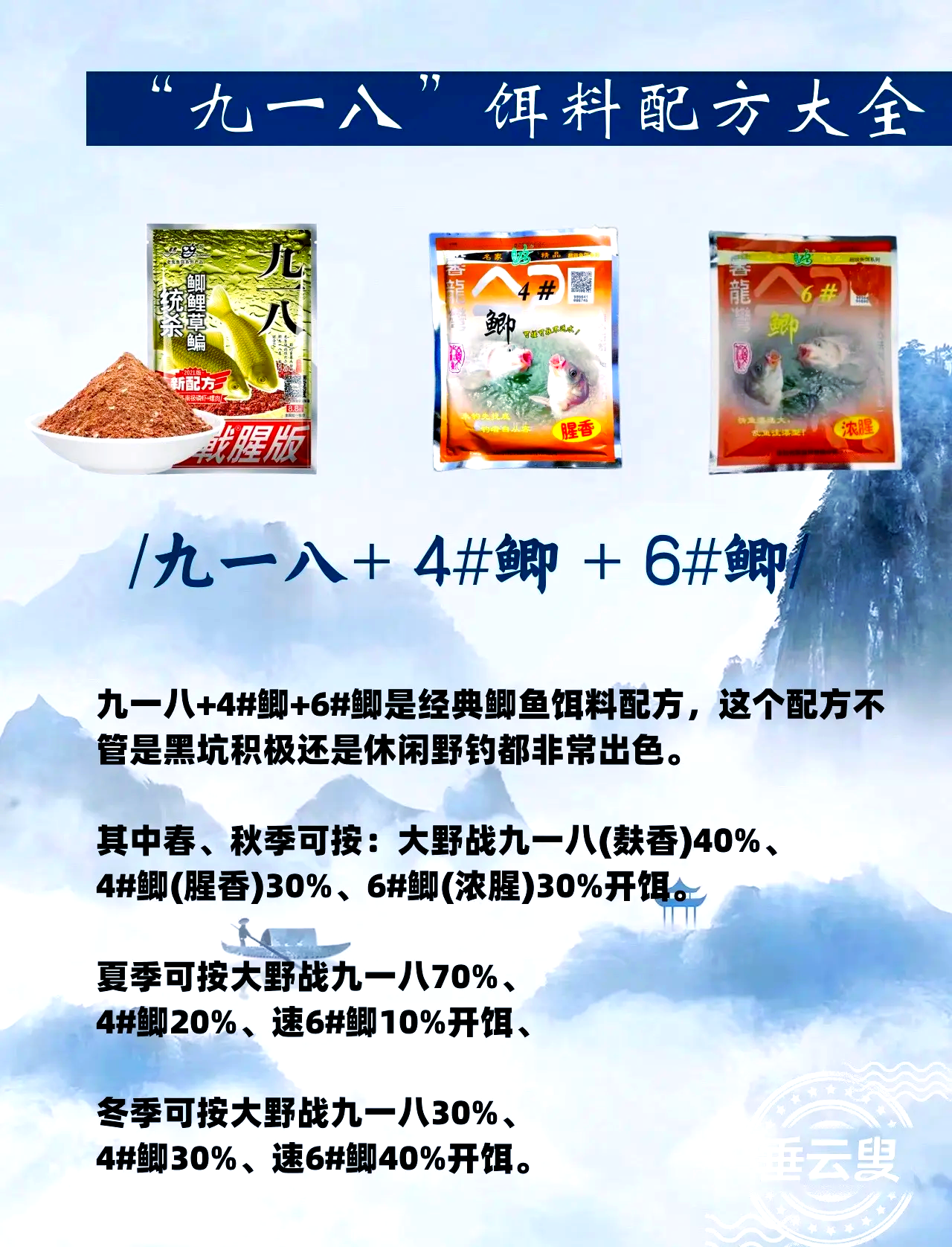 草鲤饵料配方(草鲤鱼用什么饵料)