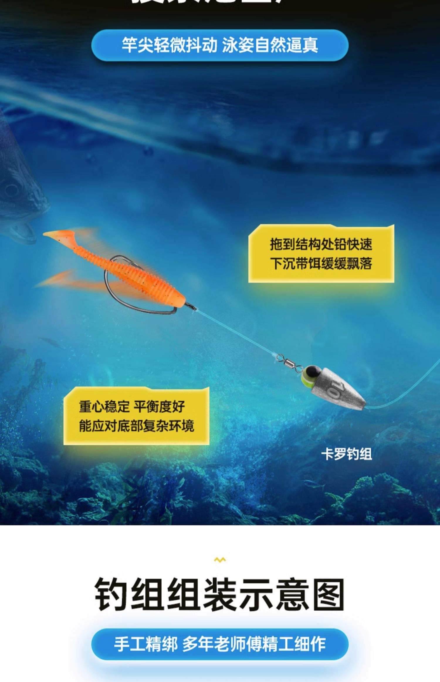 德州钓组海钓技巧(德州钓组可以钓海鲈吗)