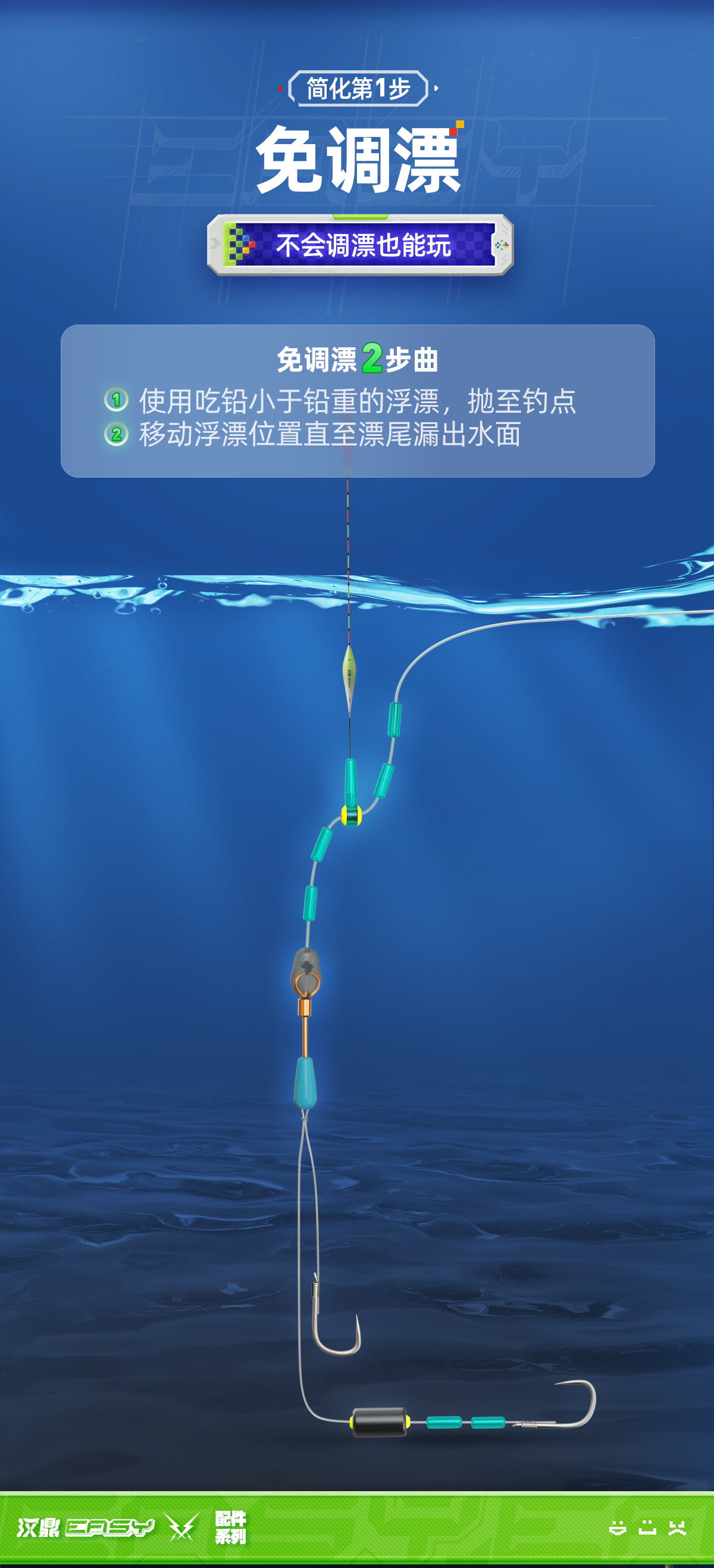 渔具套装使用方法(渔具组合安装图解)