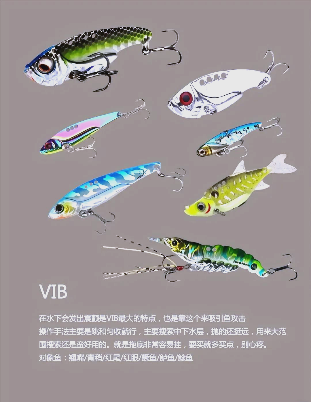 路亚饵选(路亚用饵选择讲解视频)