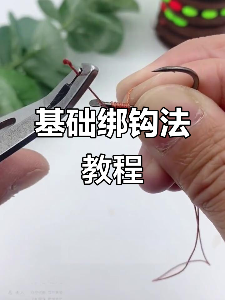 绑鱼钩技巧和方法图解(绑鱼钩的教程视频)