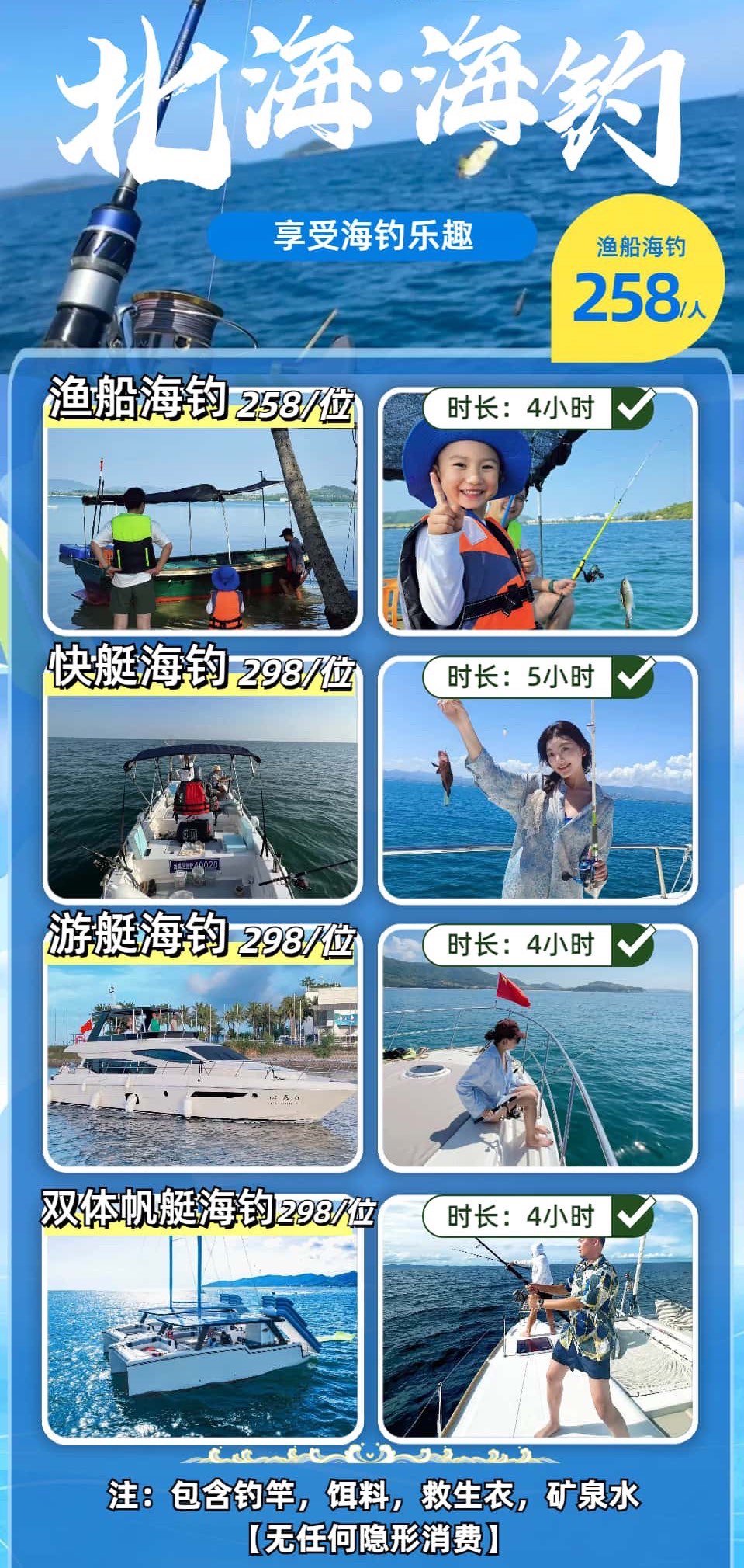 全国海钓北海站(北海市海边海钓野钓)