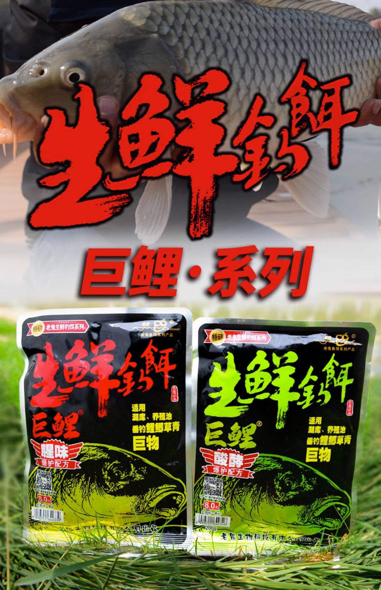 老鬼大物饵料(老鬼的基础饵料哪几款)