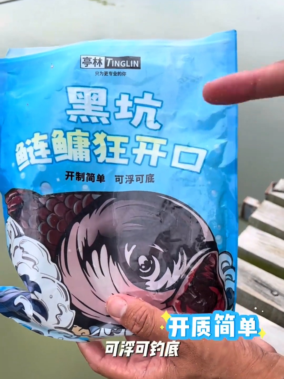 黑坑放新鱼用什么饵料(黑坑新放鱼多久鱼会开口)