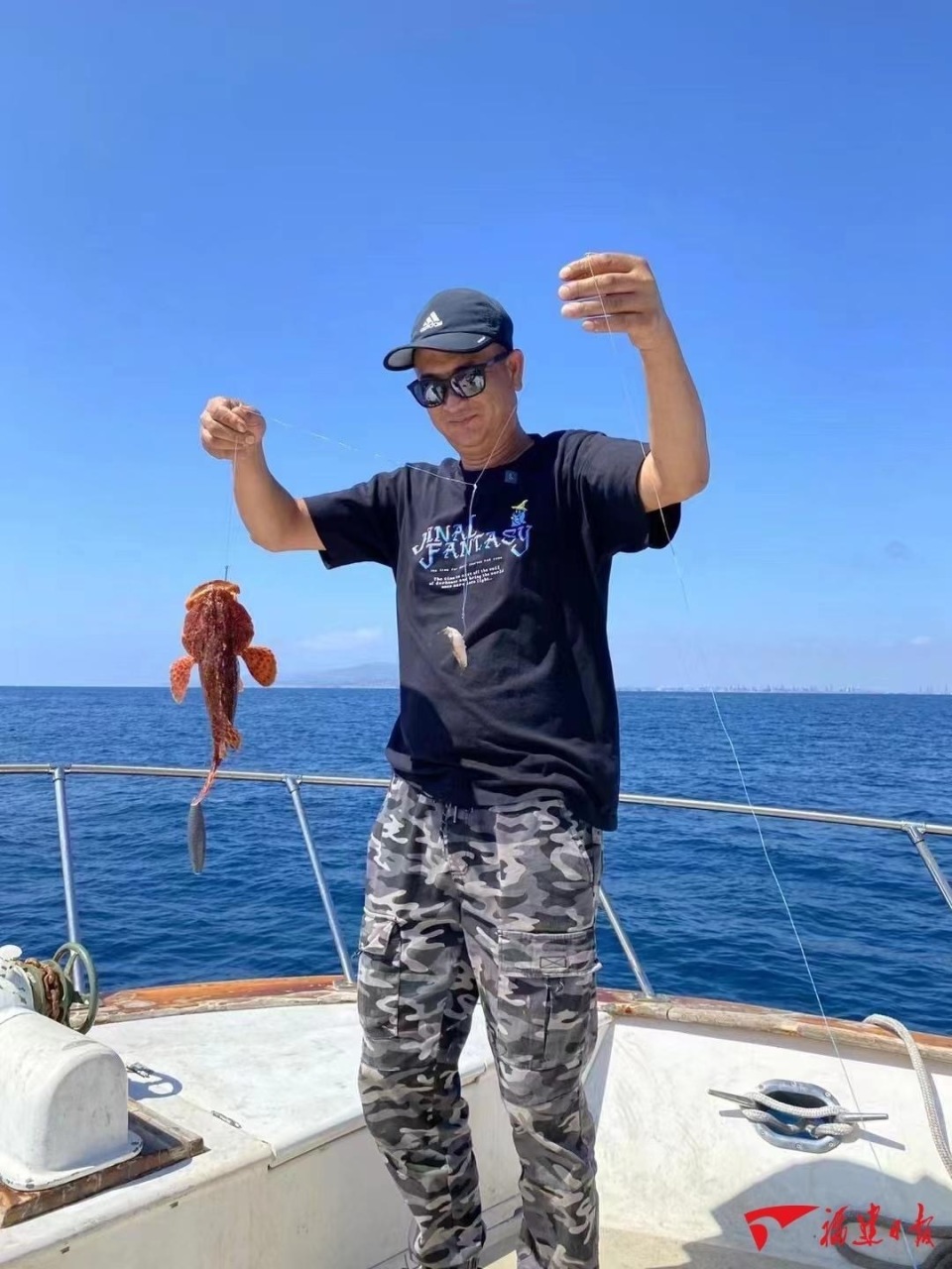 海钓的照片和文字(海钓照片高清)