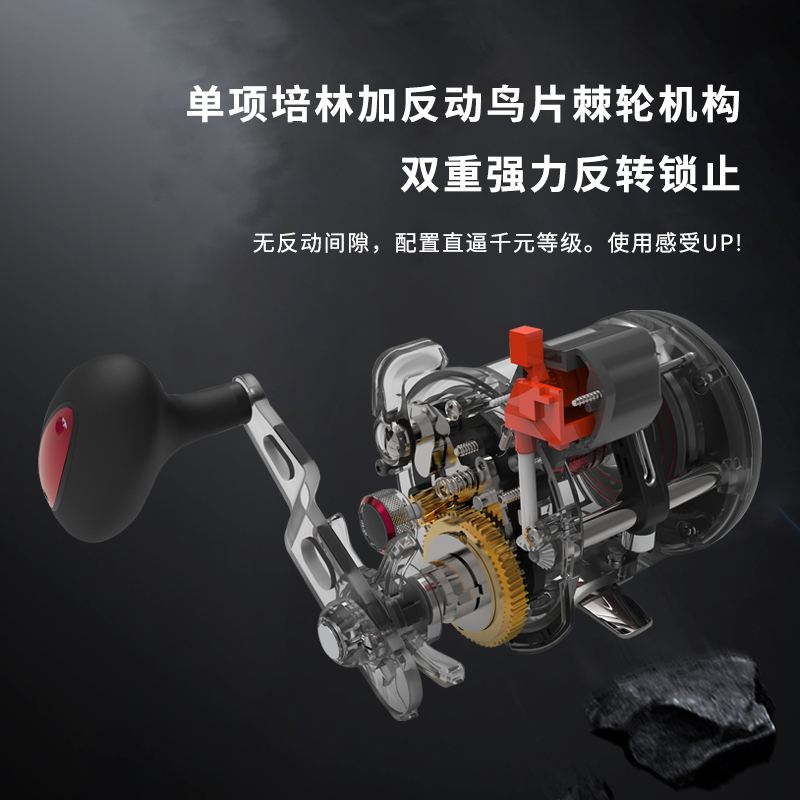路亚黑鱼鼓轮(黑鱼路亚竿)