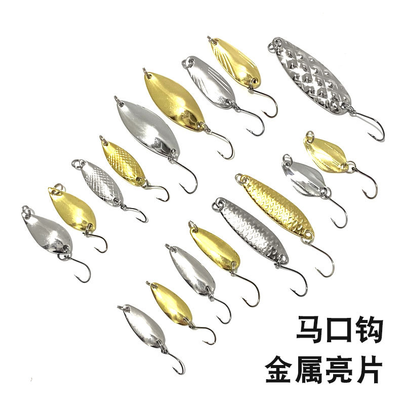 路亚亮片勾(路亚亮片钩子怎么绑)