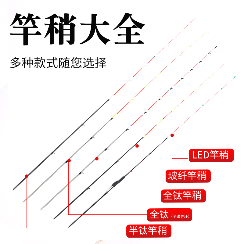选择微铅竿梢技巧(钓青尾鱼的技巧和方法)
