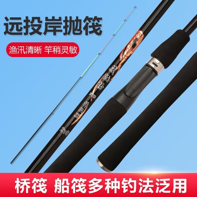 岸抛筏竿钓鱼技巧(岸抛筏竿线组搭配)