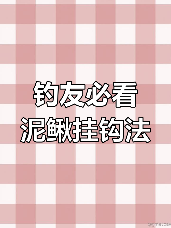 海钓泥鳅装钩过程图(海钓泥鳅怎么挂钩)