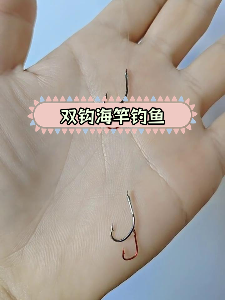 海竿双钩冬季野钓技巧(海杆双钩怎么钓)