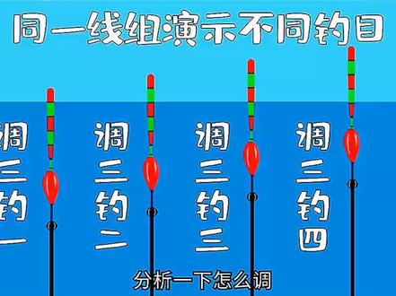 何蔚蓝钓鱼调漂技巧(钓鱼万能最笨调漂方法)