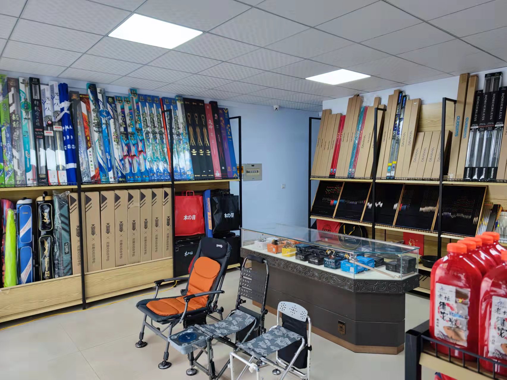 渔具店设计图(渔具店设计效果图)