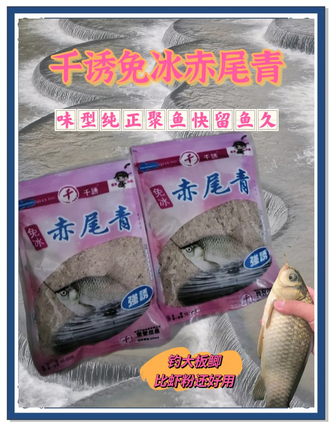 冬季钓青鱼用什么饵料(冬天钓青鱼用什么饵比较好)