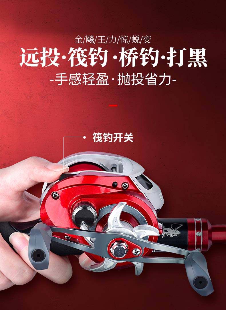 筏钓轮路亚(筏钓竿路亚轮能抛吗)