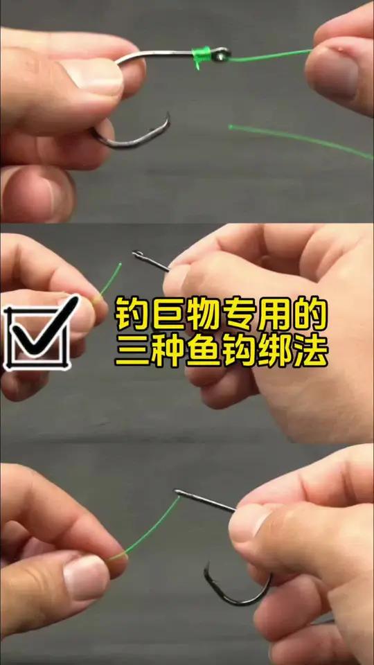 垂钓绑钩技巧(垂钓绑钩技巧视频)