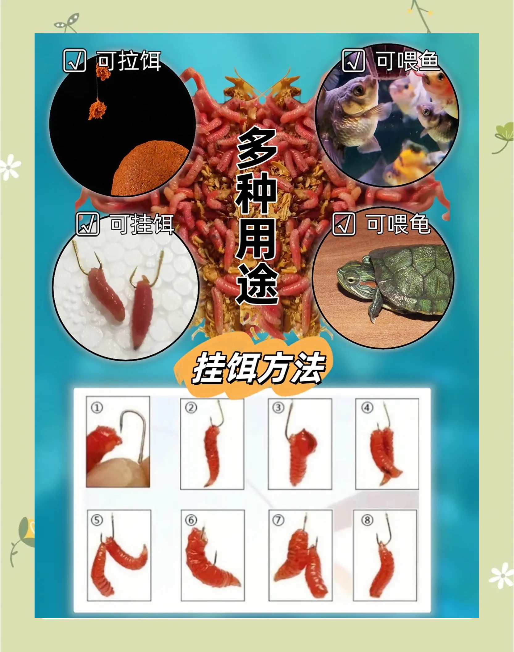 饵料调红(饵料颜色红色的有哪些)