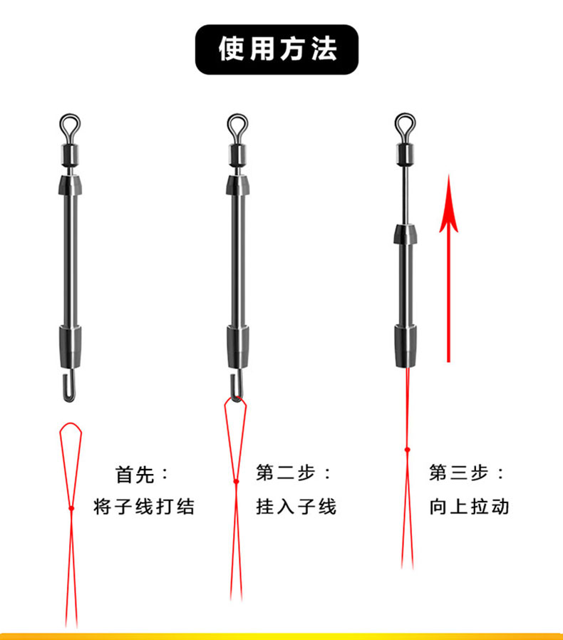 渔具快速别针作用(渔具快速别针作用是什么)