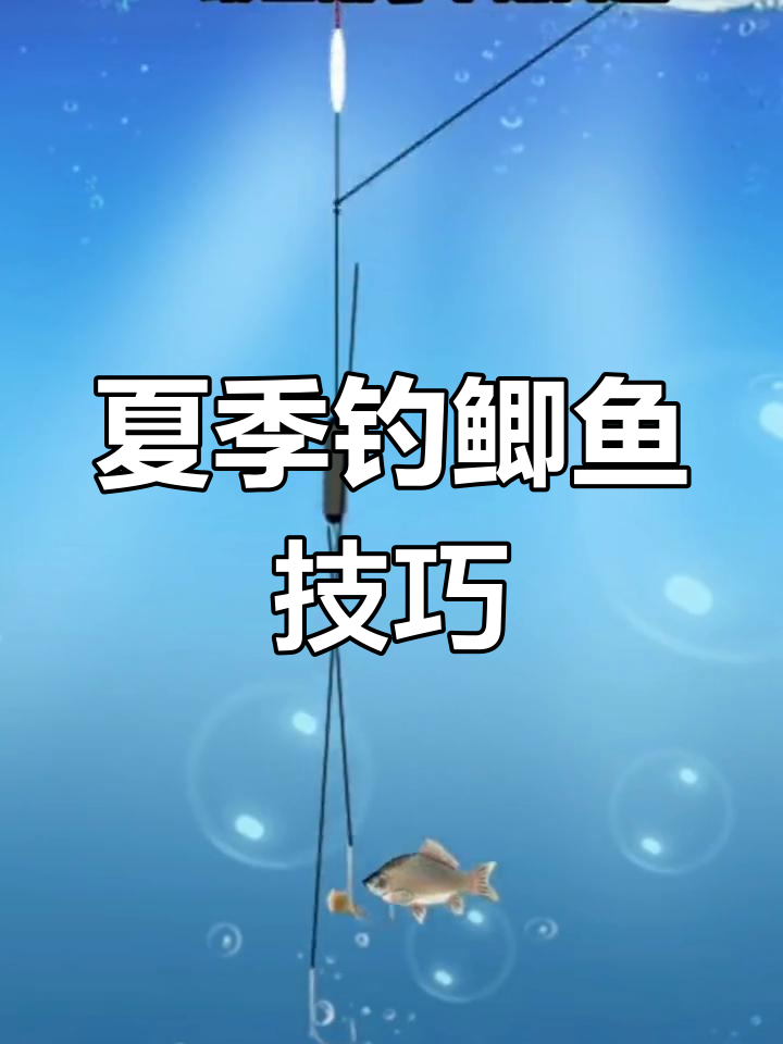 夏季中午钓鲫鱼技巧(夏季中午钓鲫鱼怎么钓)