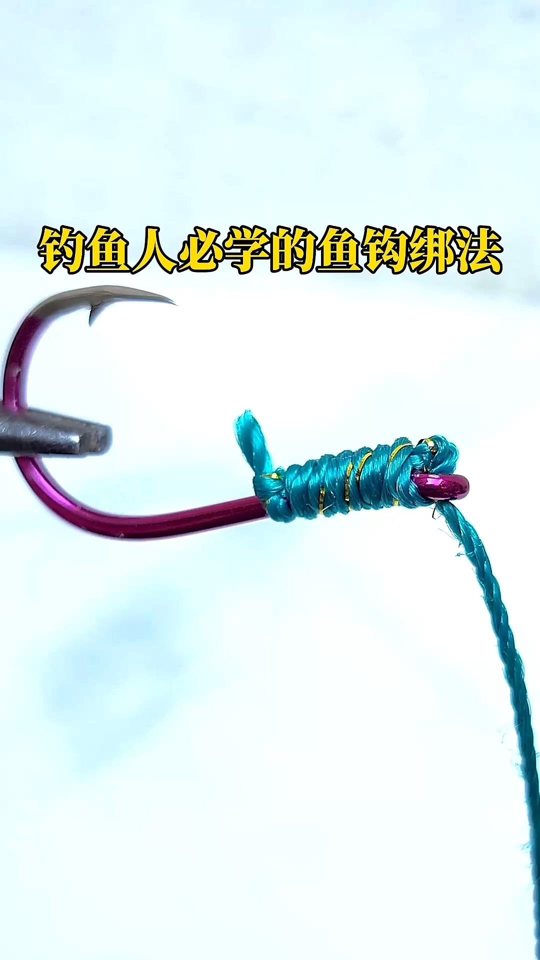 钓鱼绑鱼钩技巧(钓鱼绑鱼钩技巧图解) 钓鱼绑鱼钩技巧(钓鱼绑鱼钩技巧图解)