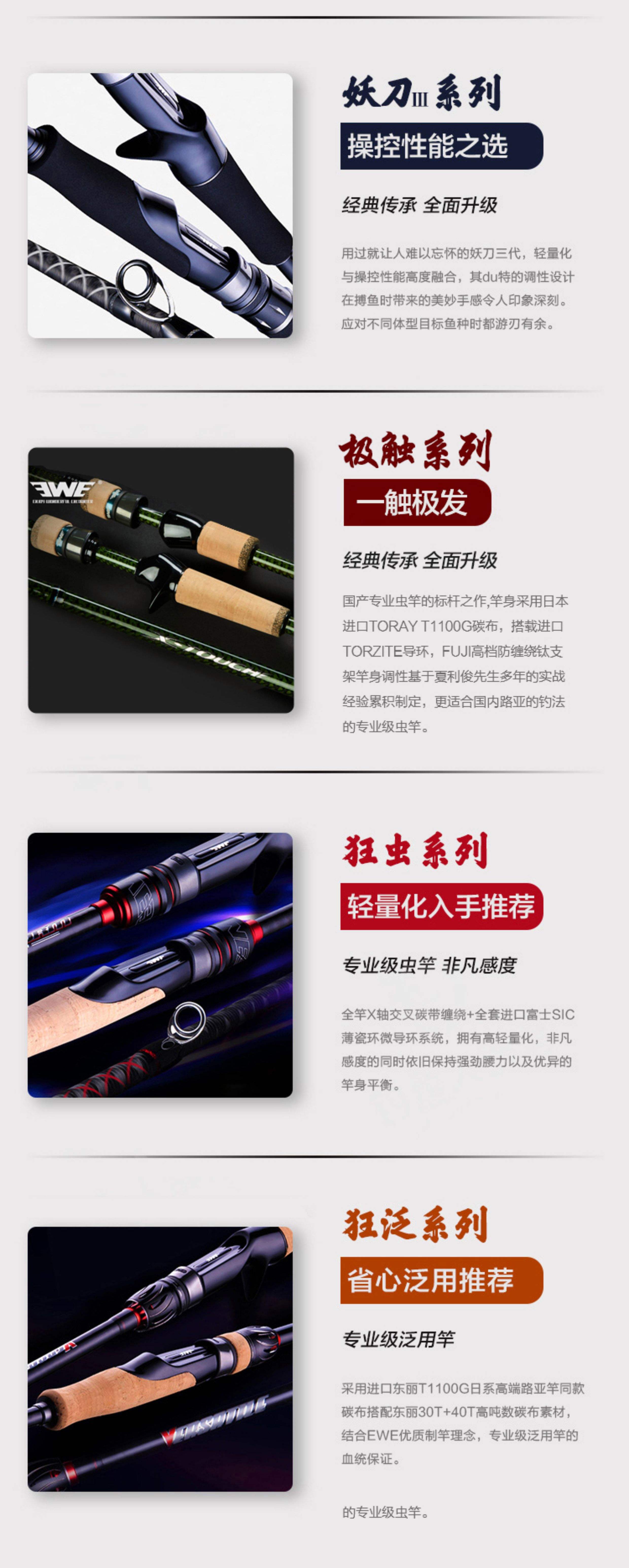 路亚竿长度区别(路亚竿的长度与重量有什么规定吗) 路亚竿长度区别(路亚竿的长度与重量有什么规定吗)