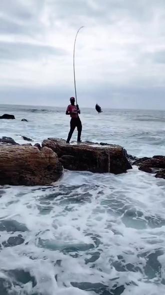 礁石缝海钓(海边礁石钓鱼用什么鱼饵)