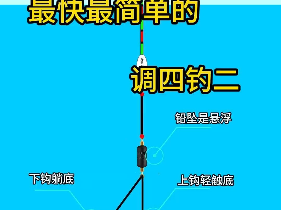 海钓入门调漂(海钓鱼漂怎么按视频教程)
