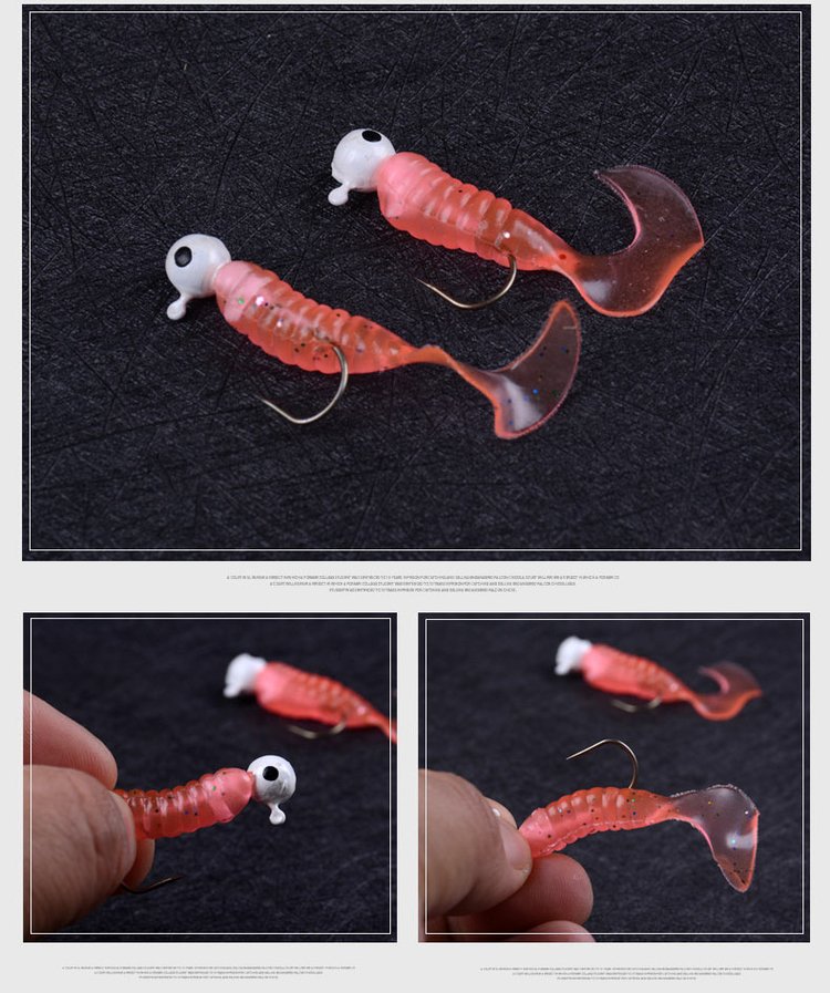 拟饵软蛆虫路亚什么鱼(路亚蛆虫钓什么鱼)