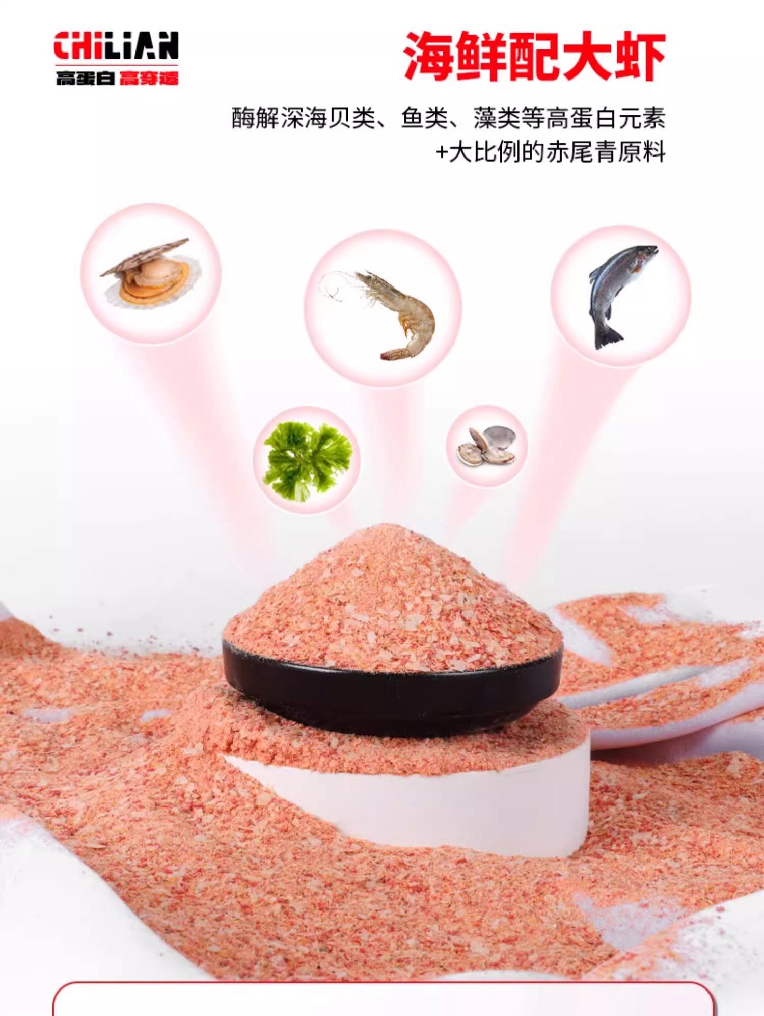 鲫鱼饵料系数(鲫鱼饵料比例)