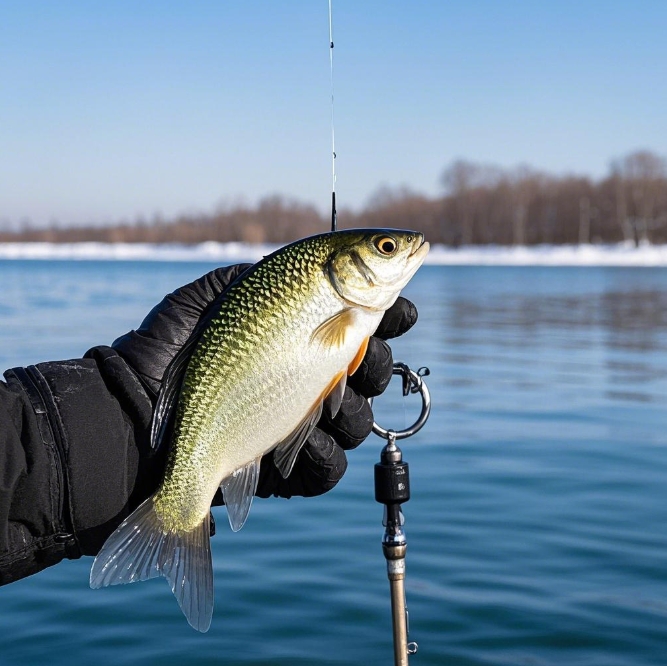 大河冬天钓鱼技巧(冬季大河钓鱼技巧)