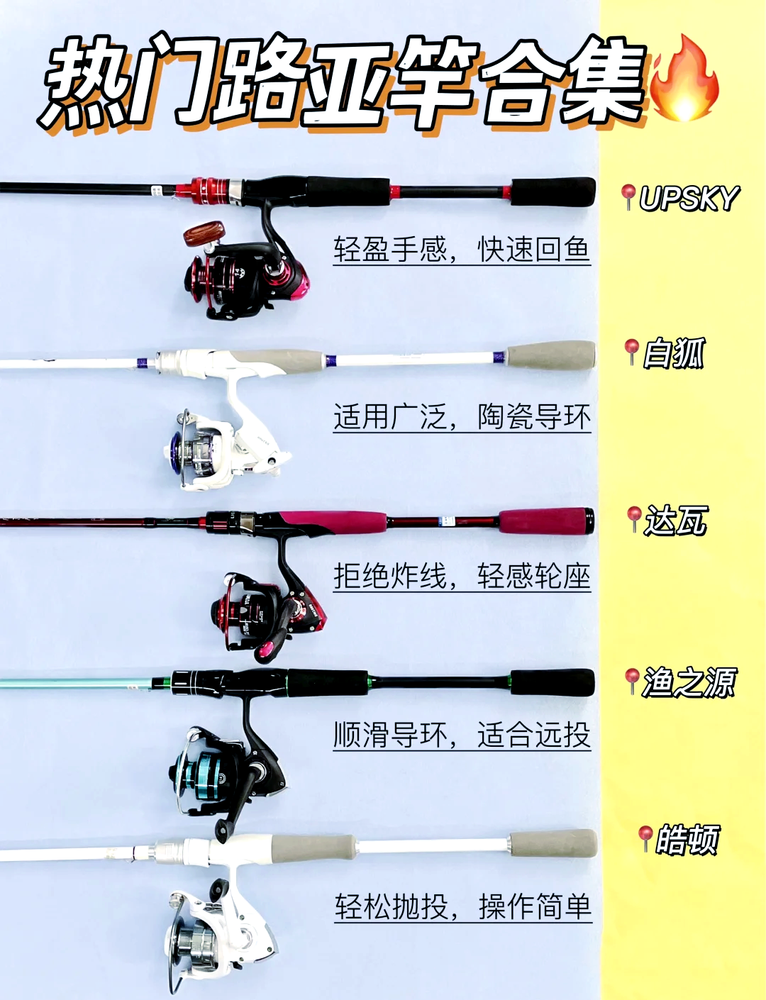 路亚杆怎么选择(路亚竿怎么选择)